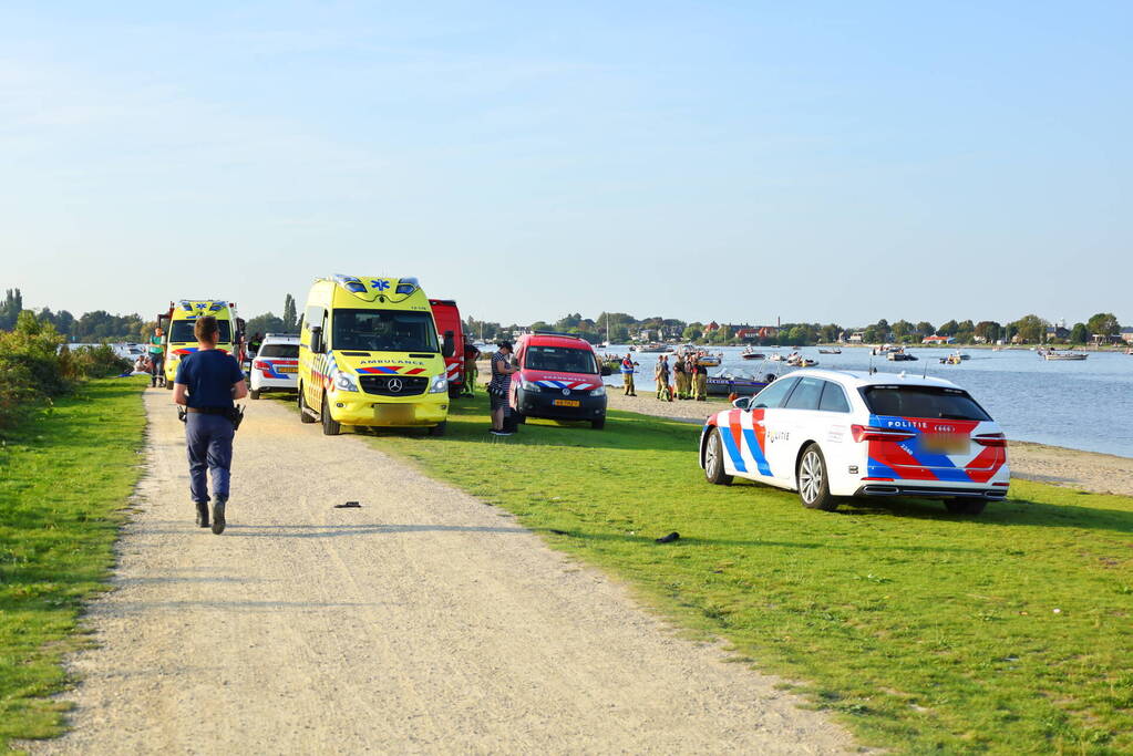 Grote zoekactie naar vermiste man in water