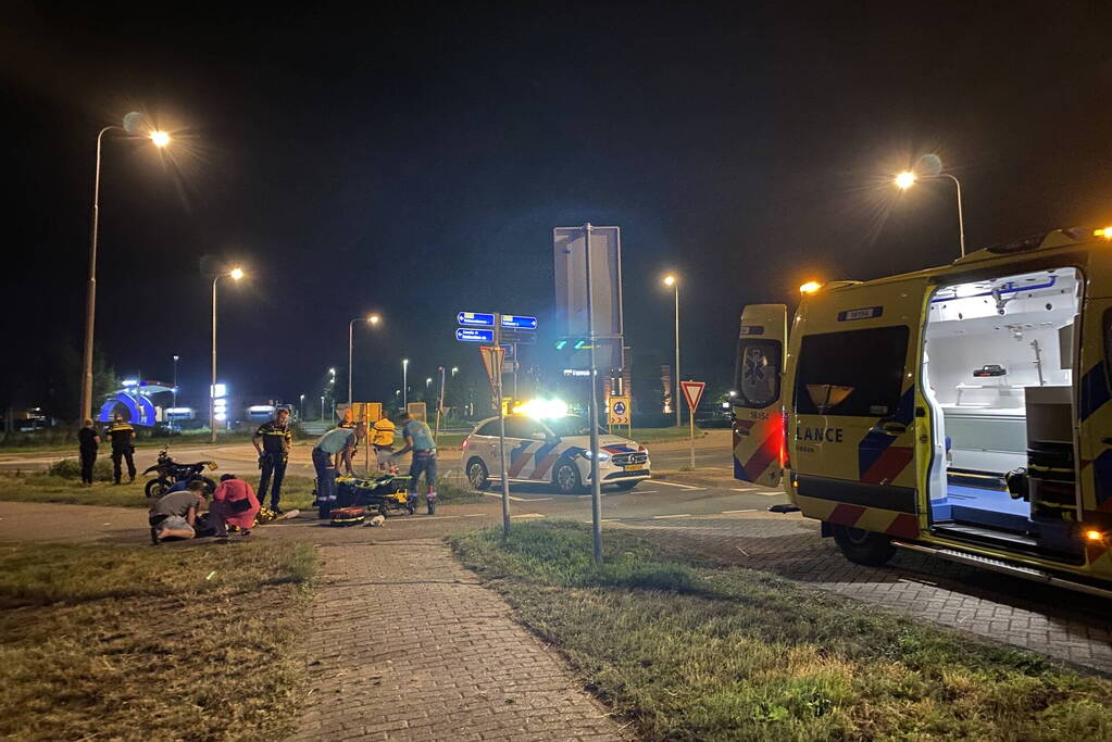 Persoon gewond na mogelijk ongeval