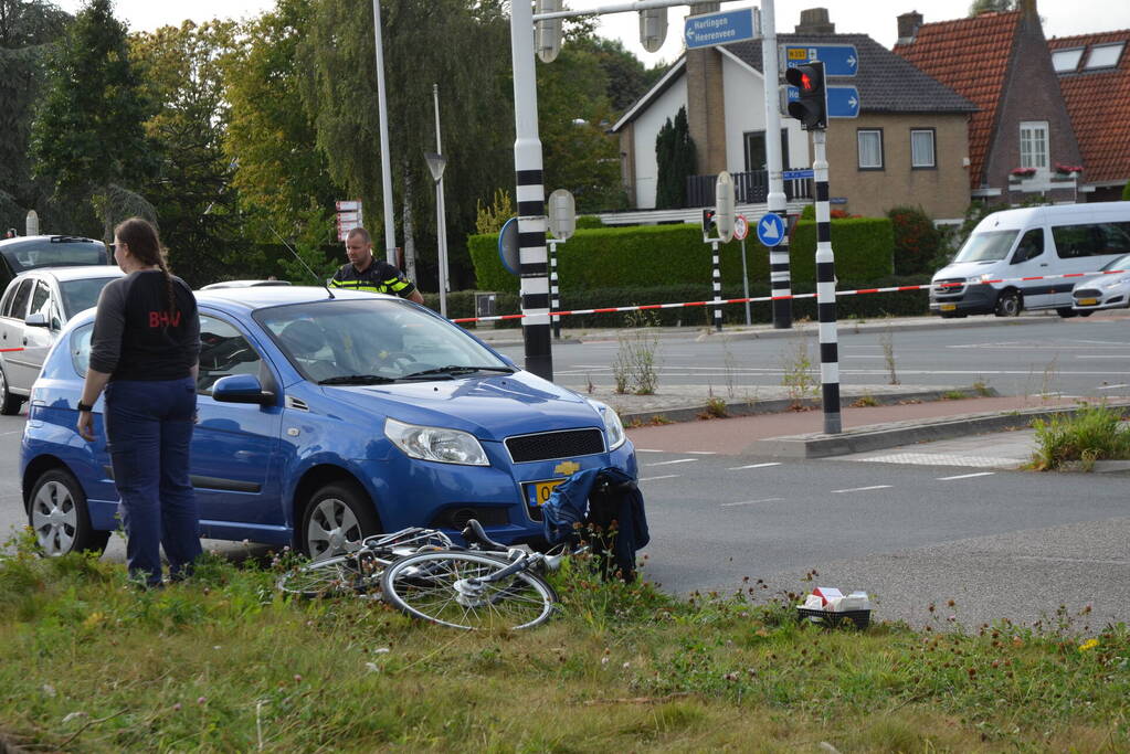 Kind op fiets ernstig gewond bij botsing met automobilist