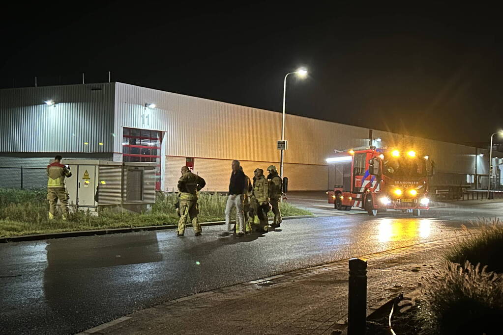 Brand in transformatorhuisje