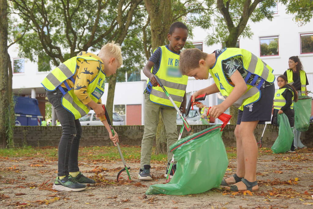 Scholeneditie van World Clean Up Day van start gegaan