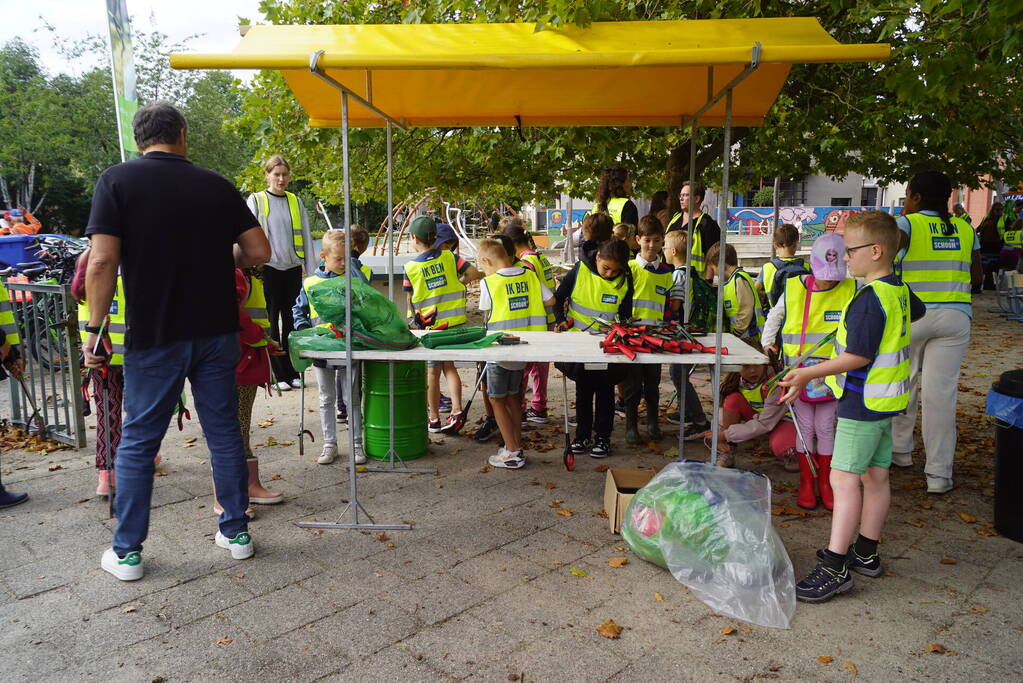 Scholeneditie van World Clean Up Day van start gegaan