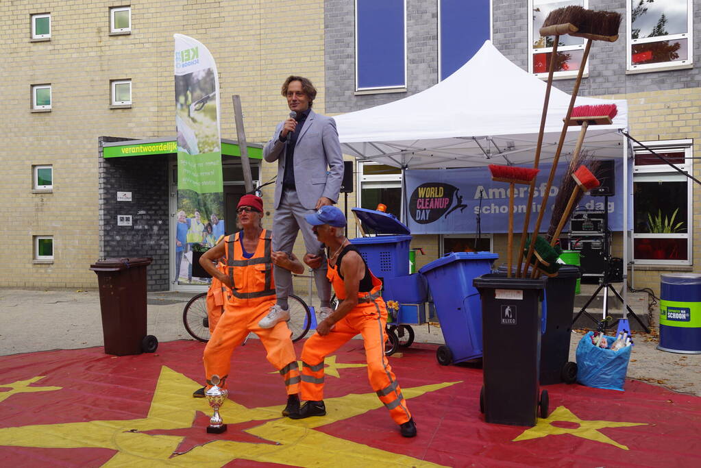 Scholeneditie van World Clean Up Day van start gegaan