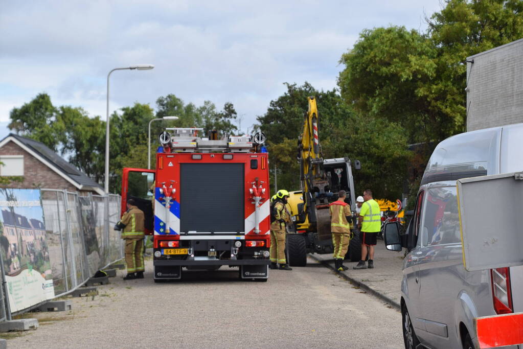 Brandweer in gezet voor gaslekkage