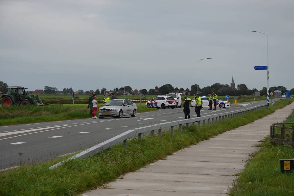 Gewonde bij botsing op kruising