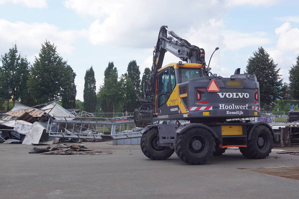 Verwijderen van skatebaan begonnen in Vathorst