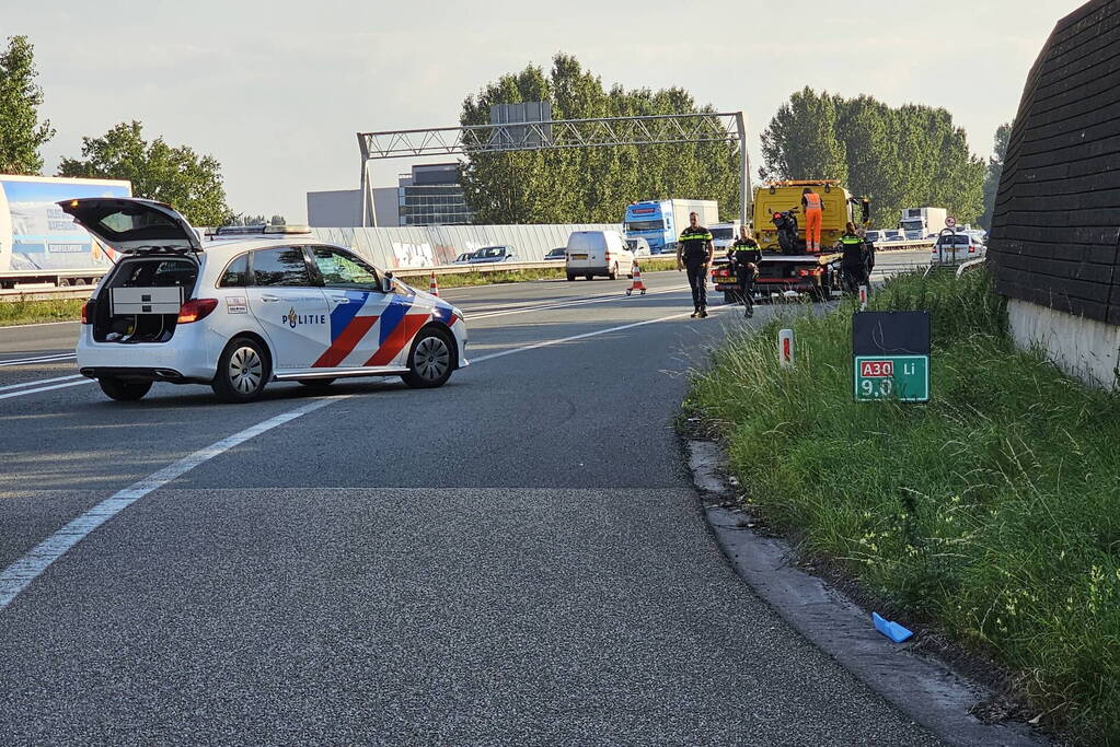 Motorrijder gewond bij val