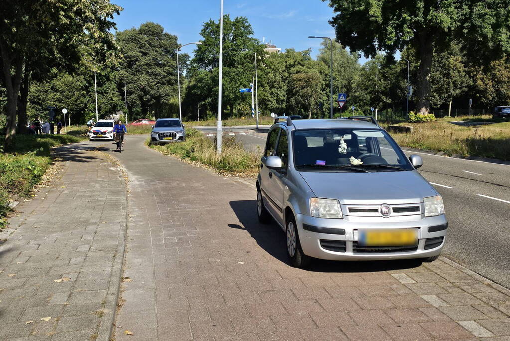 Fietser aangereden door automobilist