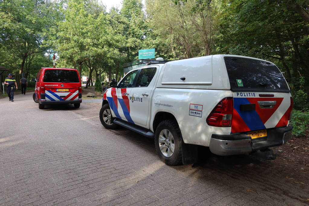 Onderzoek naar mogelijke gaslekkage op vakantiepark