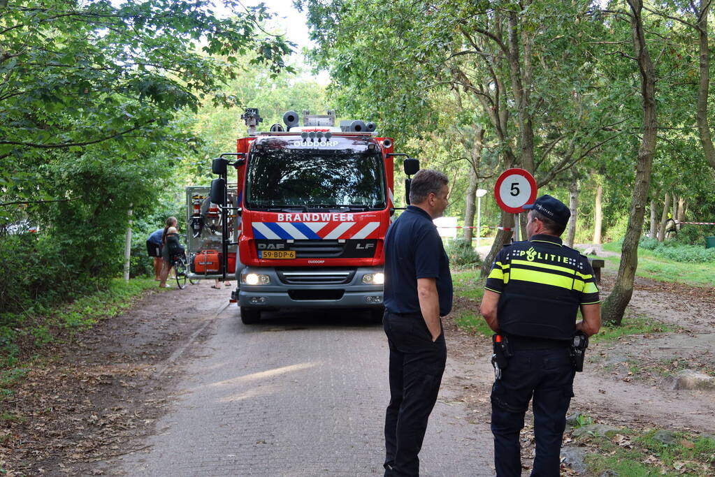 Onderzoek naar mogelijke gaslekkage op vakantiepark