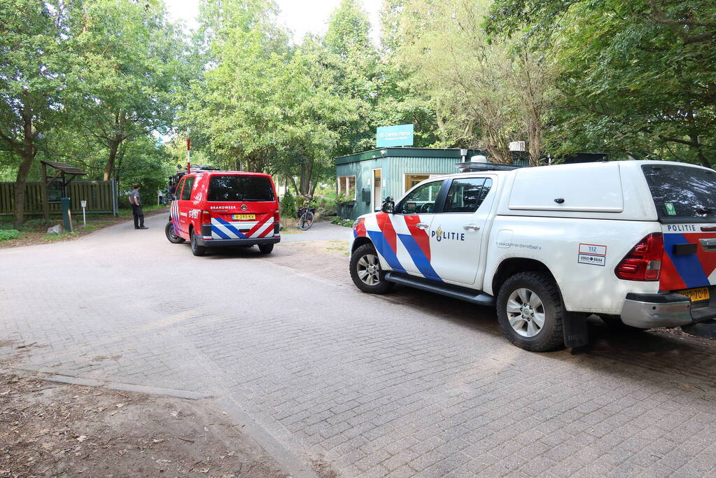 Onderzoek naar mogelijke gaslekkage op vakantiepark