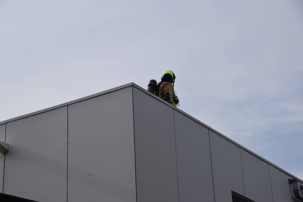 Brandweer inzet vanwege verbranden karton