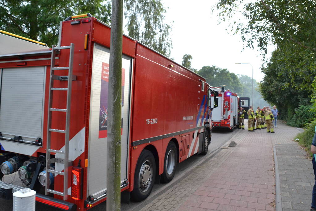 Rookontwikkeling bij brand in leegstaand pand