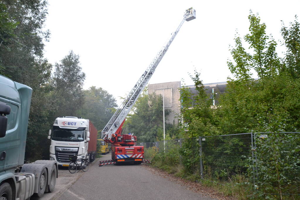 Rookontwikkeling bij brand in leegstaand pand