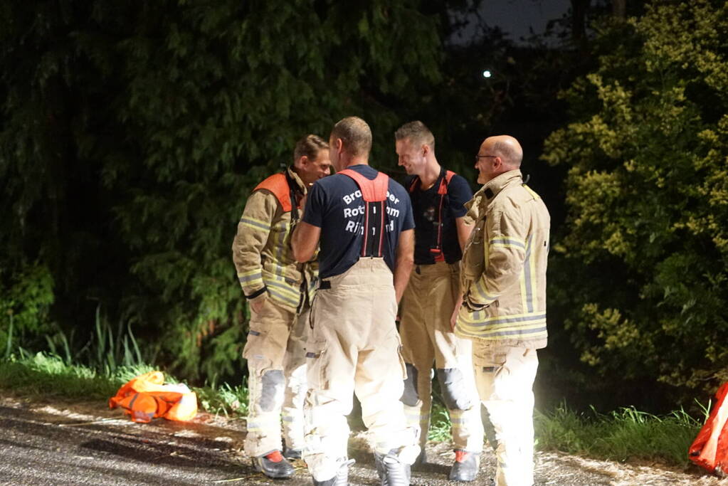 Grote inzet hulpdiensten na melding van persoon te water