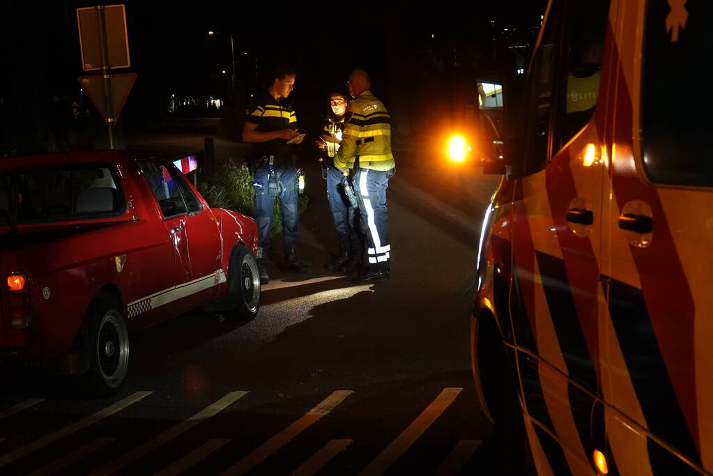 Scooterrijder gewond bij aanrijding in Hardenberg