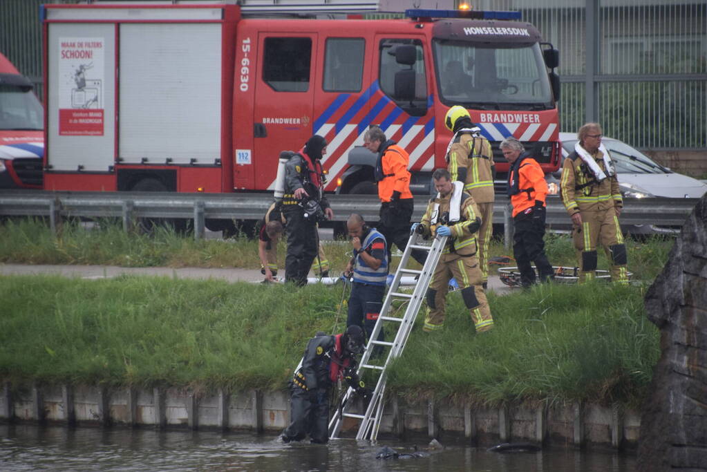 Overleden persoon aangetroffen in water