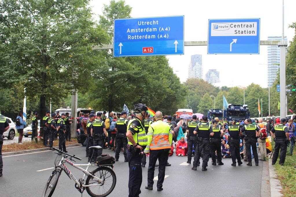 Opnieuw demonstratie van extinction rebellion