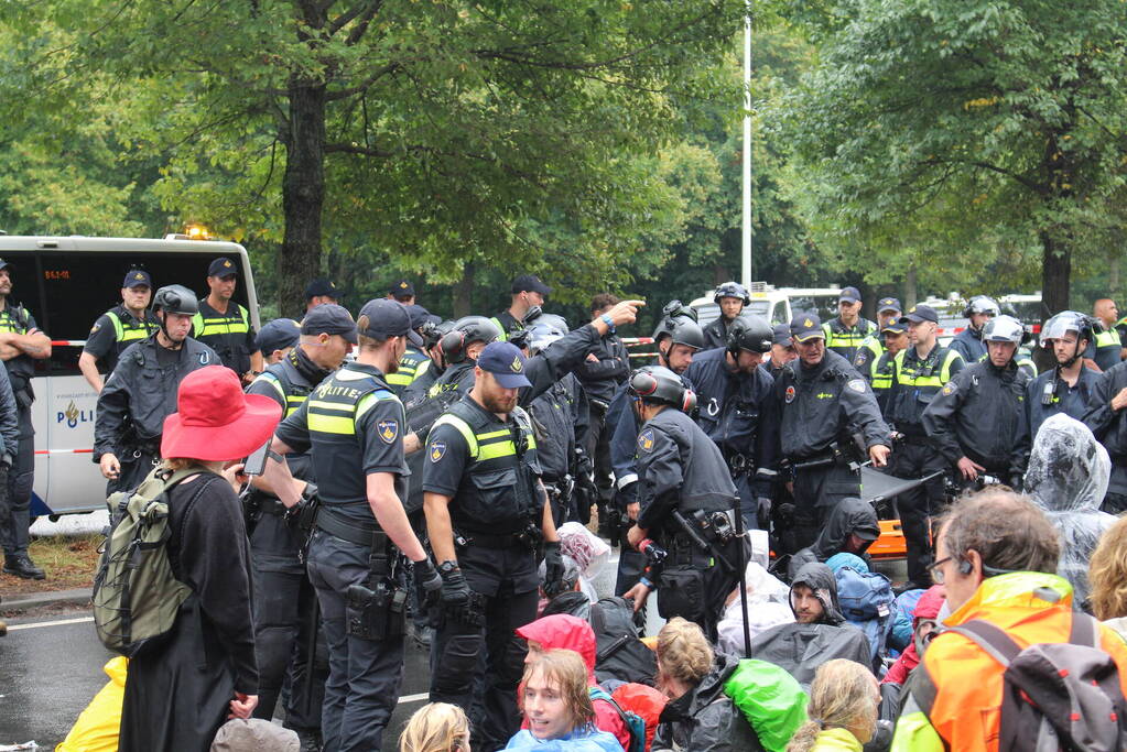 Opnieuw demonstratie van extinction rebellion