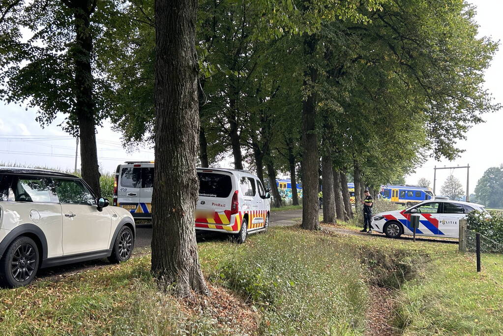 Geen treinen vanwege aanrijding