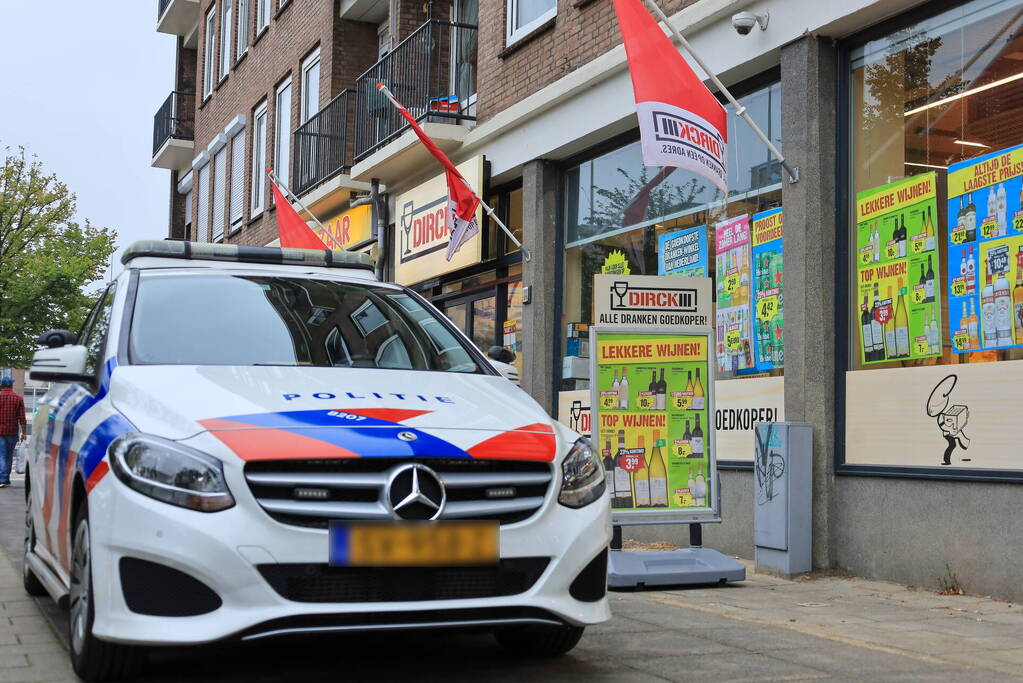 Burgernet ingezet na overval op drankzaak