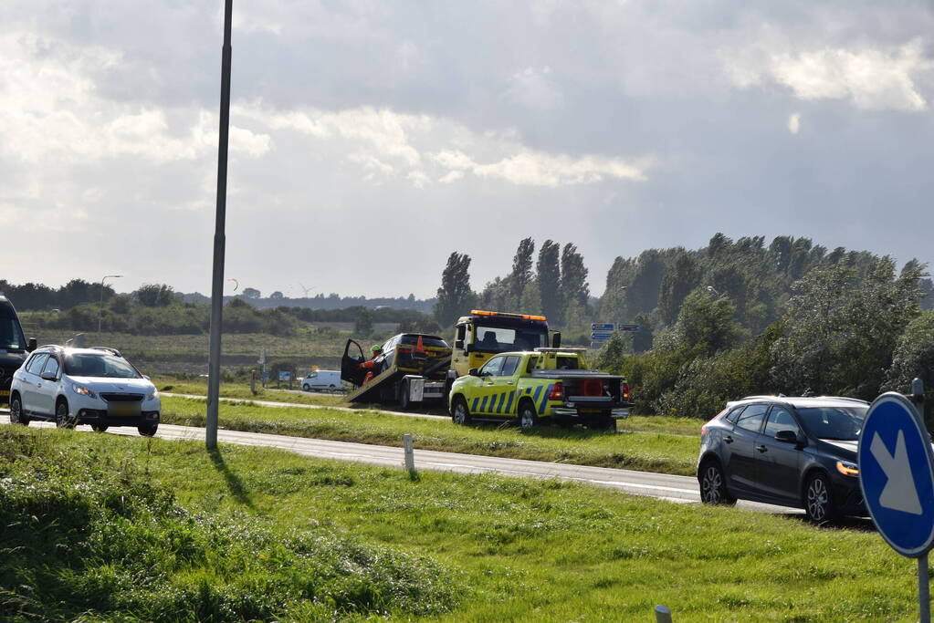 Rijksweg langere tijd afgesloten vanwege ongeval