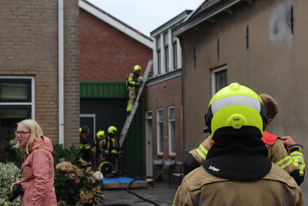 Brand in meterkast snel onder controle