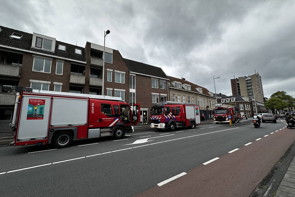 Brandweer ingezet voor vergeten pan in woning