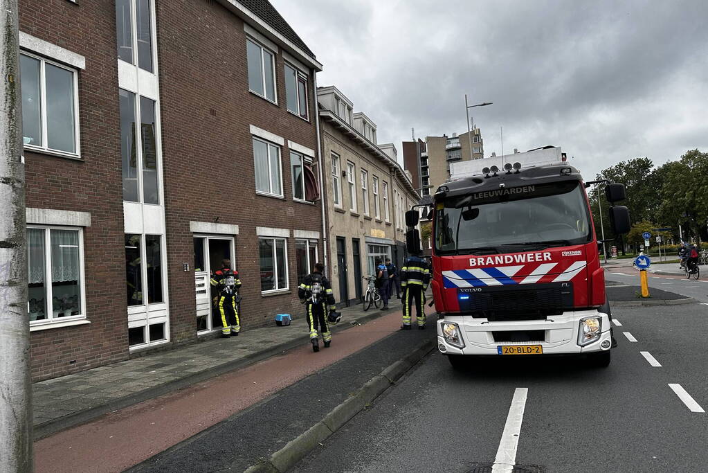 Brandweer ingezet voor vergeten pan in woning