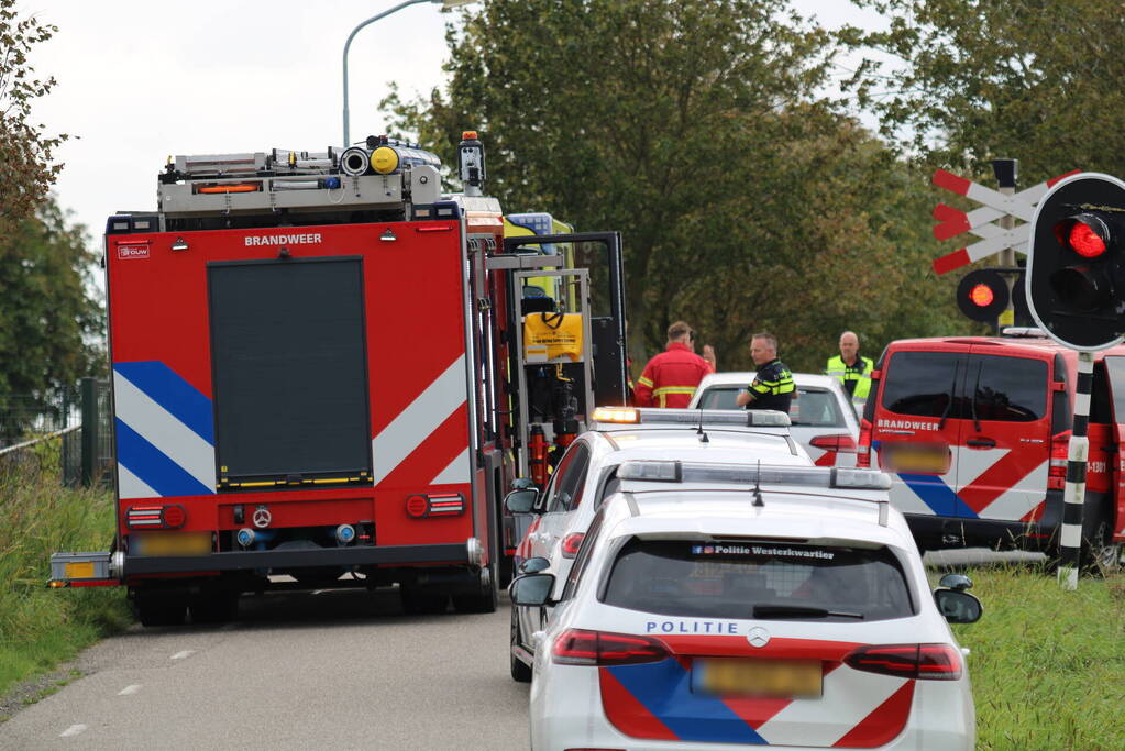 Treinverkeer gestremd vanwege ongeval