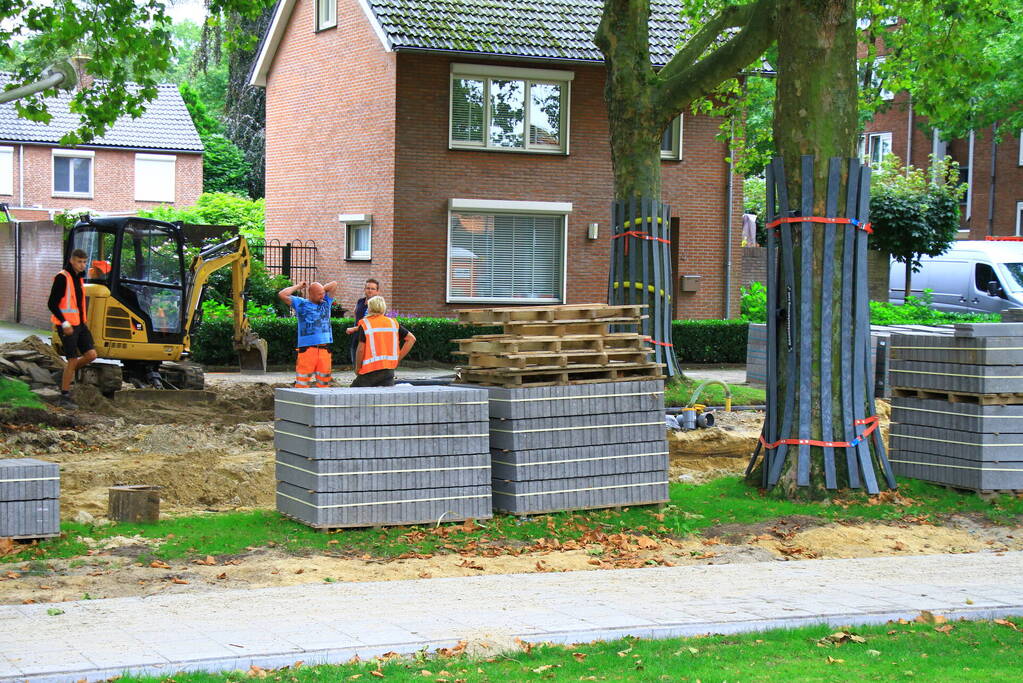 Flinke gaslekkage door werkzaamheden