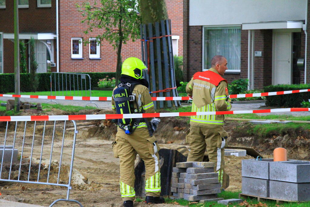 Flinke gaslekkage door werkzaamheden