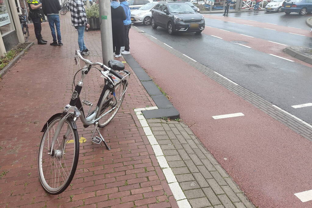 Fietser gewond bij botsing met automobilist