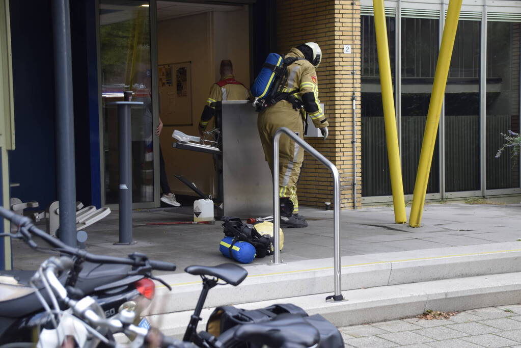 Brandweer ingezet voor kortsluiting in vaatwasser