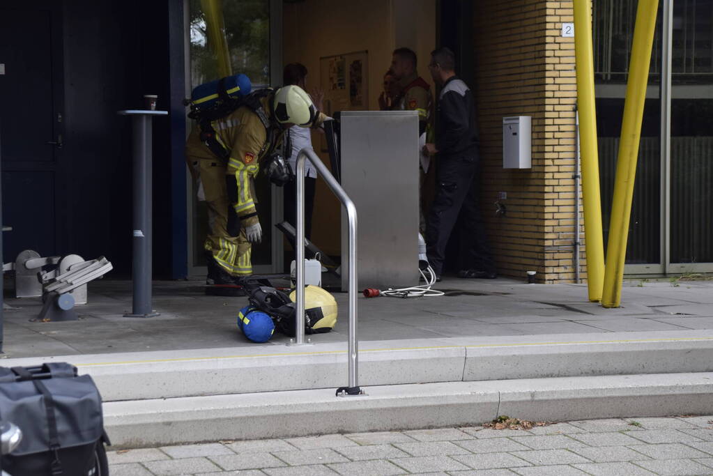 Brandweer ingezet voor kortsluiting in vaatwasser