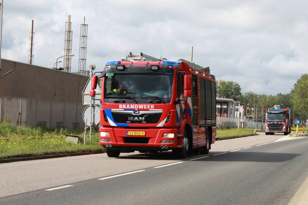 Grote brand in afvalverbrandingsoven zware klus voor brandweer