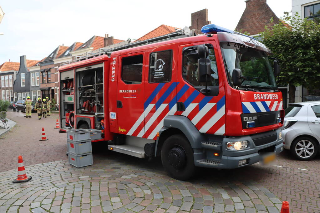 Brandweer ingezet voor rookontwikkeling in riool