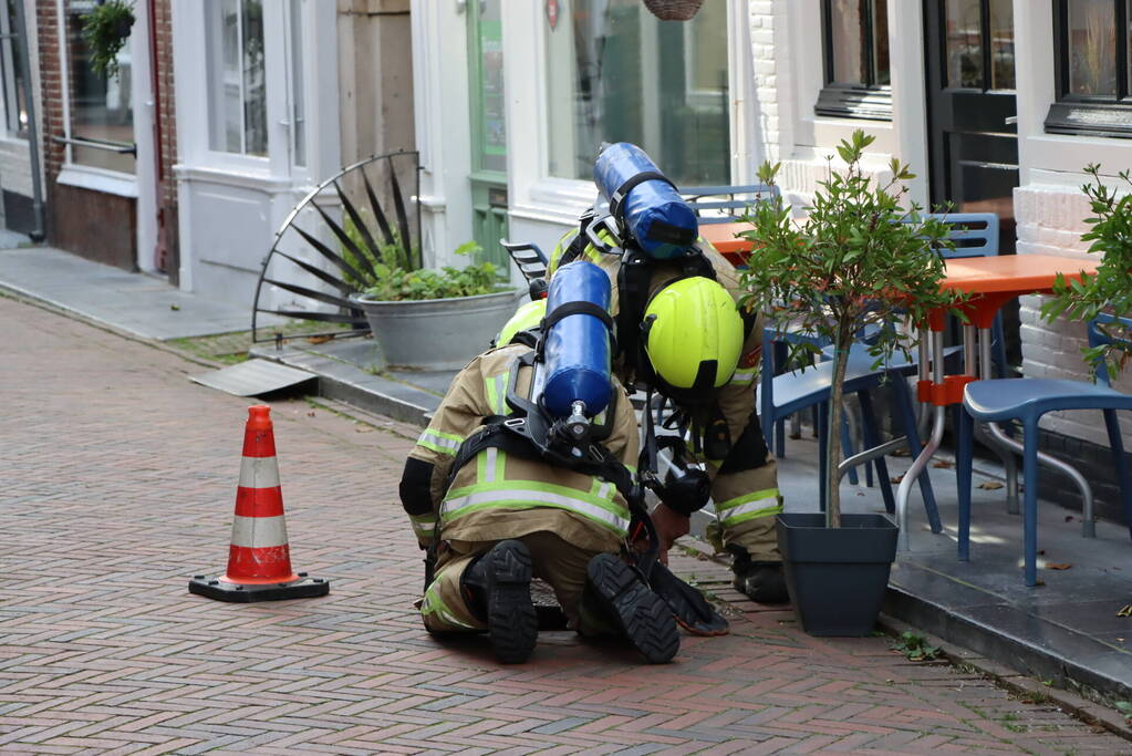 Brandweer ingezet voor rookontwikkeling in riool