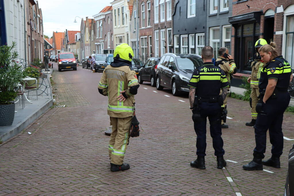 Brandweer ingezet voor rookontwikkeling in riool