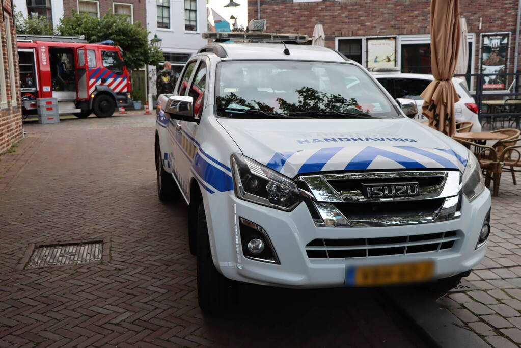 Brandweer ingezet voor rookontwikkeling in riool