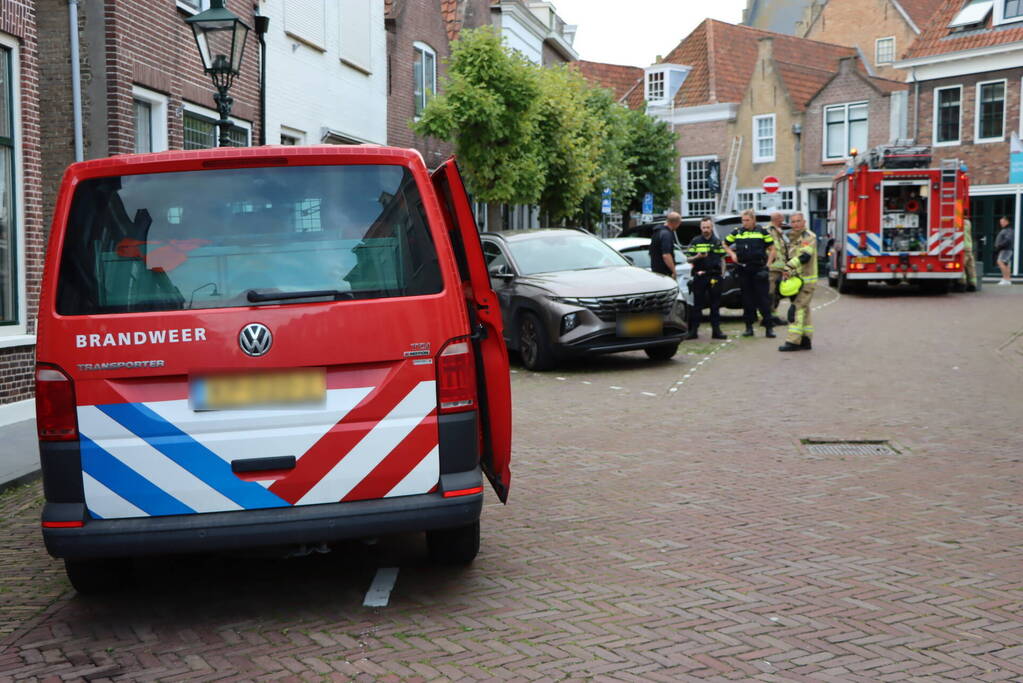 Brandweer ingezet voor rookontwikkeling in riool