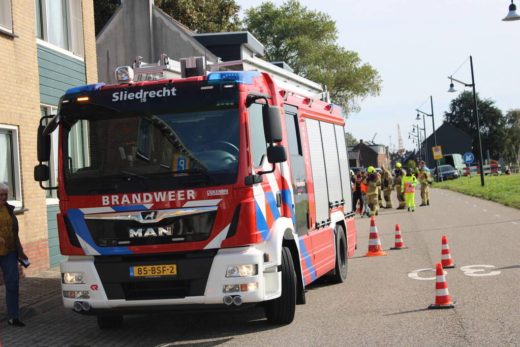 Gasleiding geraakt bij aanleg van glasvezel