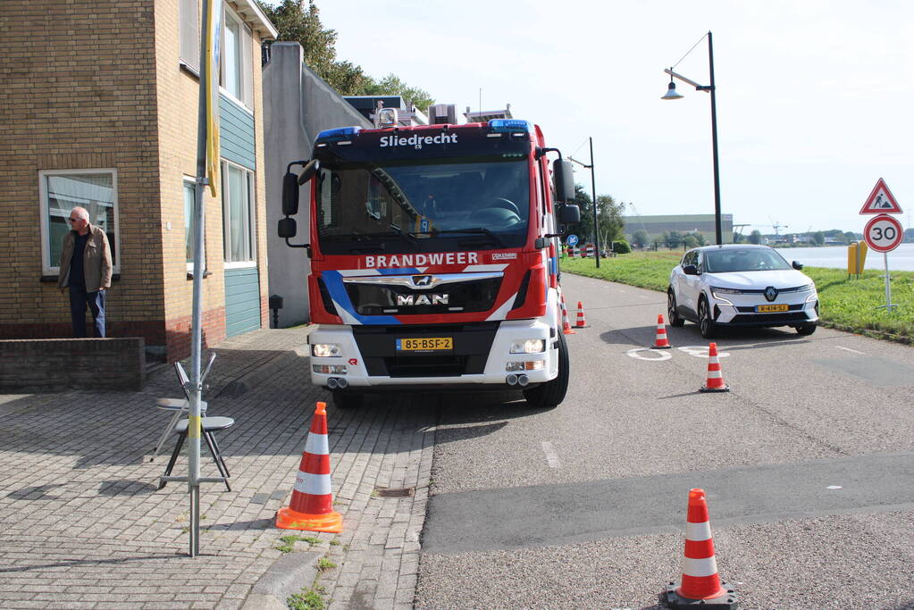 Gasleiding geraakt bij aanleg van glasvezel