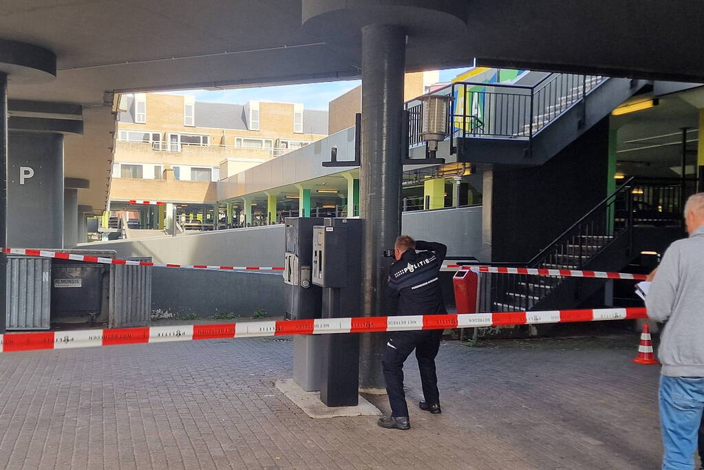 Plofkraak op betaalauto van parkeergarage