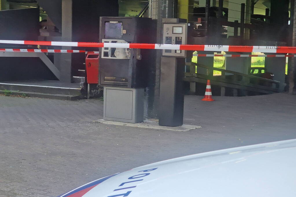 Plofkraak op betaalauto van parkeergarage