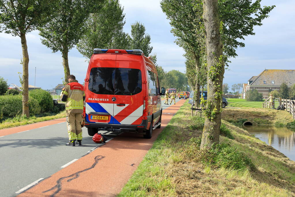 Grote brand in koeienstal