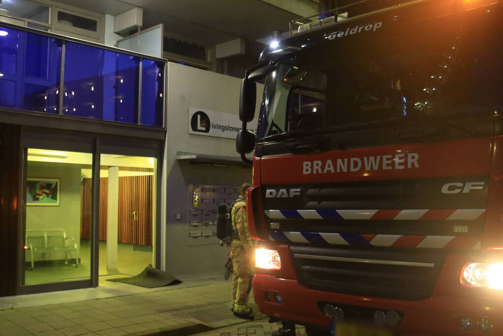 Onderzoek naar gaslucht in flat