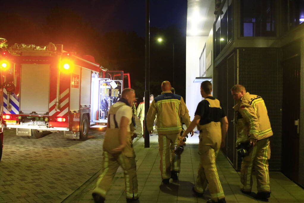 Onderzoek naar gaslucht in flat