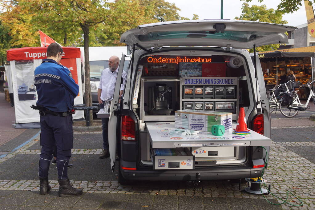 Geur van een xtc-laboratorium te ruiken op de markt