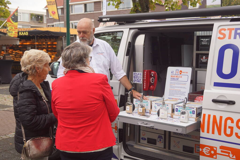 Geur van een xtc-laboratorium te ruiken op de markt